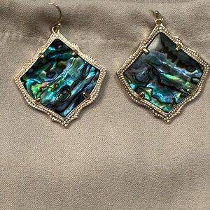 Kendra Scott - Kirsten Abalone Gold Drop Earrings
